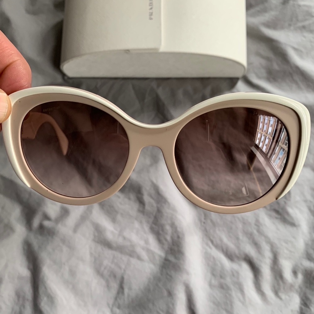 Prada Pink Sunglasses, Practically New!